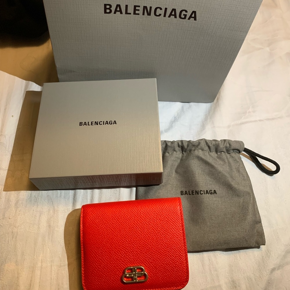 BNIB BALENCIAGA COMPACT WALLET